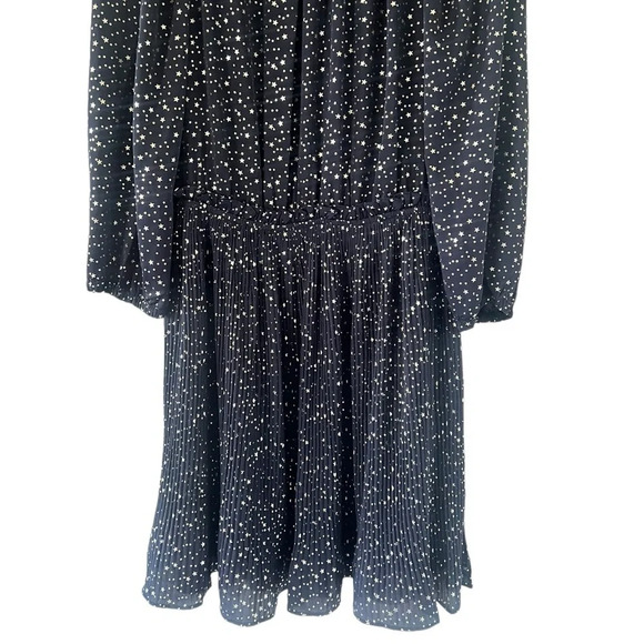 Current Air Anthropologie Navy Star Dress - Picture 6 of 10